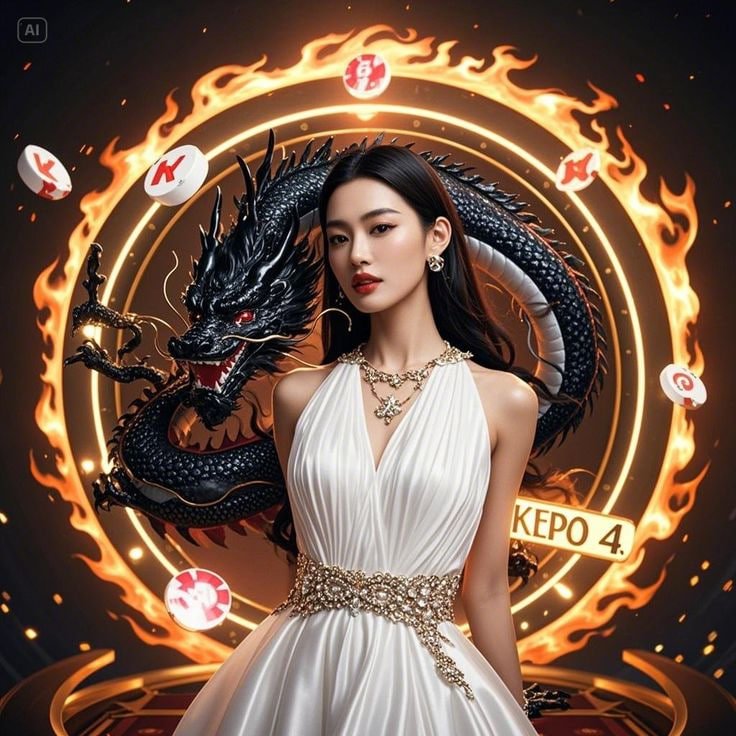 Tampilan permainan slot di ovagame dengan gulungan berwarna dan simbol bonus